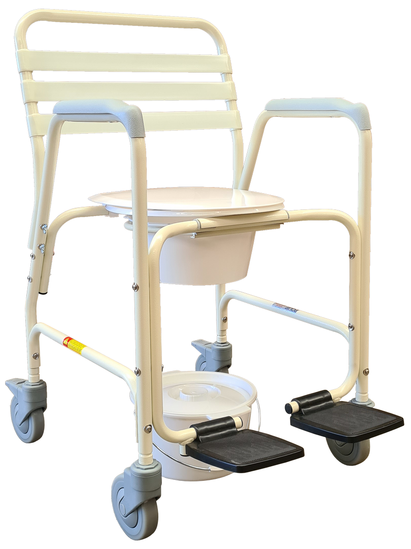 Mobile Shower Chair Commode 136kg Get About Mobility