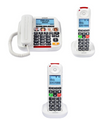Care920-2 Amplified Big Button Phone with Cordless Handset X 2