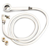 2 metre hose length hand shower for single tap which clamps on