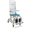 Tilt in space mobile shower commode in wide and 510mm seat width