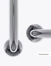 Polished Stainless Steel - Concealed Fix 32mm