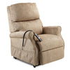 Monarch petite chair with hand held control in coffee vinyl