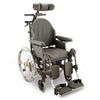Self propelled breezy relax wheelchair with drum brakes and 510mm seat width