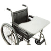 Plastic moulded wheelchair tray with raised lip edge